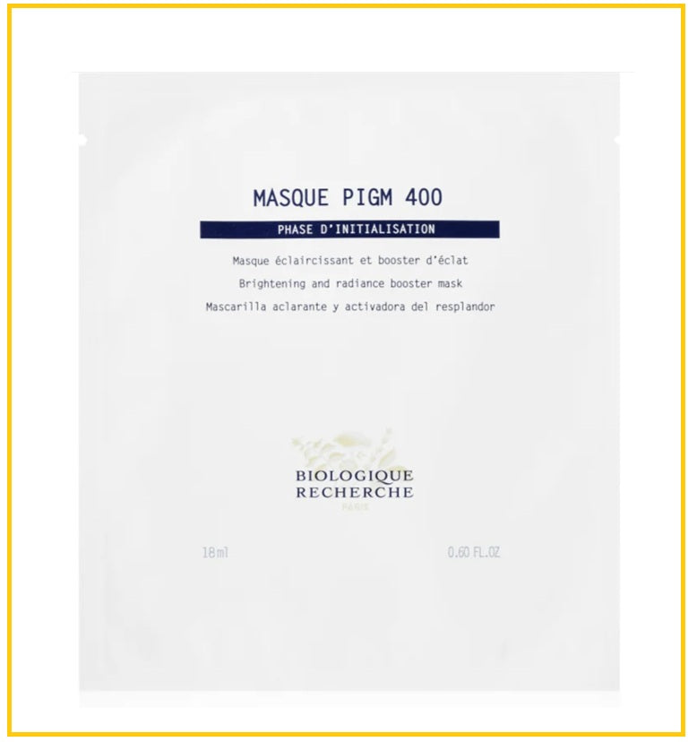 BIOLOGIQUE RECHERCHE 原液之謎亮膚煥顏面膜10片裝 MASQUE PIGM 400 10 SHEETS