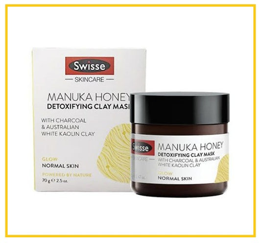 SWISSE 斯維詩麥盧卡蜂蜜清潔面膜 MANUKA HONEY DETOXIFYING CLAY MASK 70G