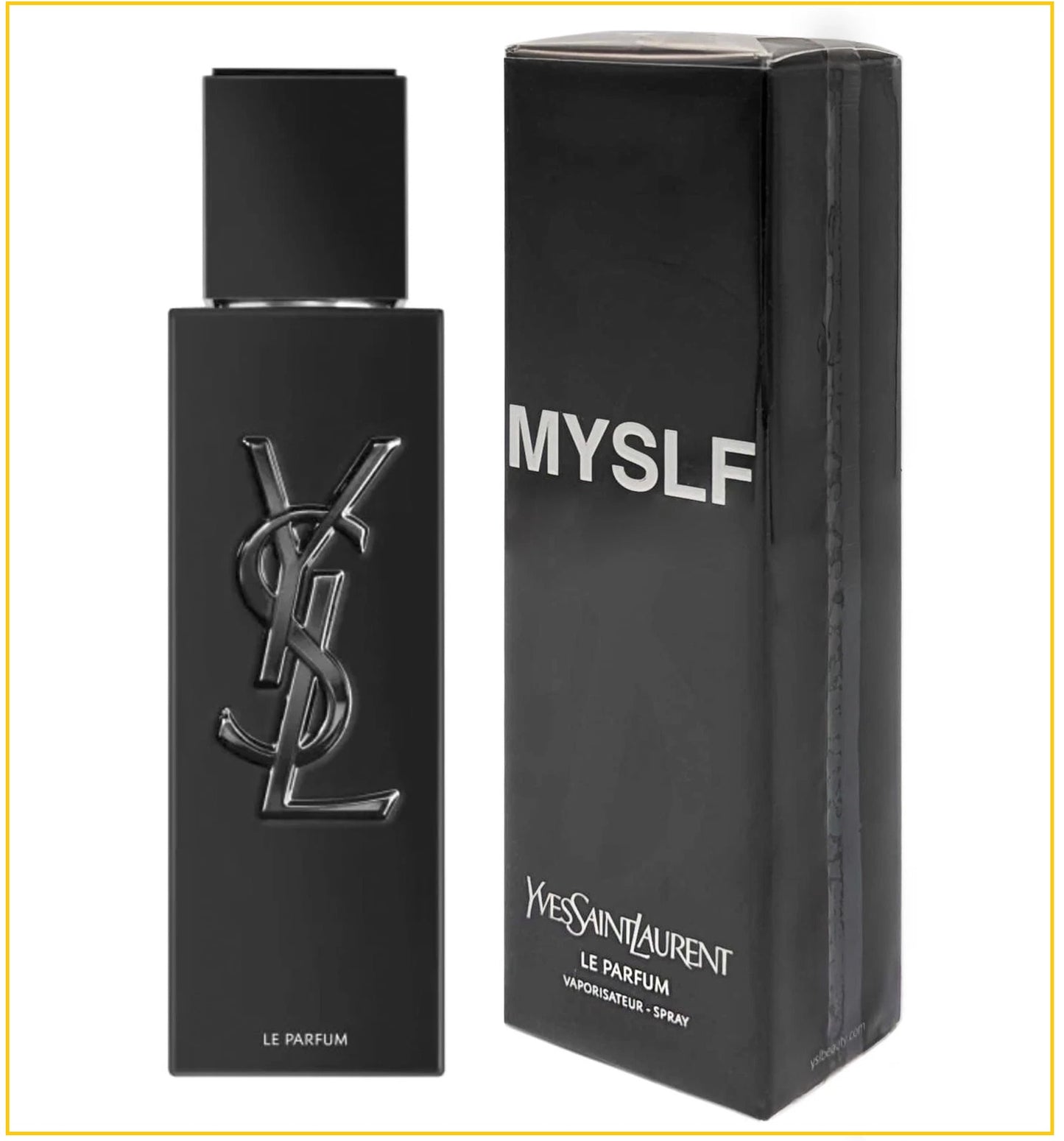 YVES SAINT LAURENT 聖羅蘭不羈男士濃香精香水 YSL MEN'S MYSLF LE PARFUM 100ML