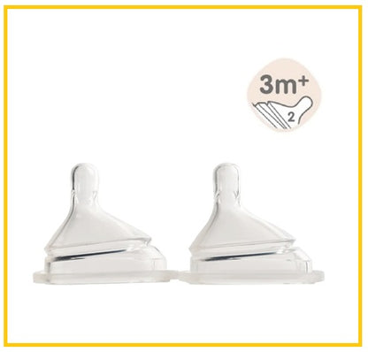 HEGEN Singapore Anti-Colic Smart Pacifier Medium-Speed ​​Two-Pack Duo Set