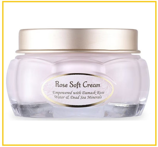 SABON 玫瑰乳面霜 ROSE SOFT CREAM 80ML