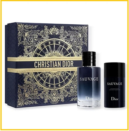 Christian Dior Sauvage Eau de Toilette and Deodorant Stick Gift Duo Set (2-piece Christmas Limited Edition)