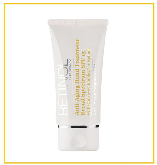 RETINOL 抗衰手部護理液 ANTI-AGING HAND TREATMENT BROAD SPECTRUM 90ML