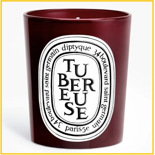 DIPTYQUE 蒂普提克晚香玉浮雕限定蠟燭 TUBEREUSE CANDLE 190G