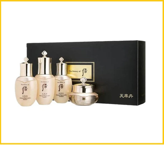 WHOO CHEONYULDAN SPECIAL GIFT SET 4PCS 后天率丹中樣四件套裝