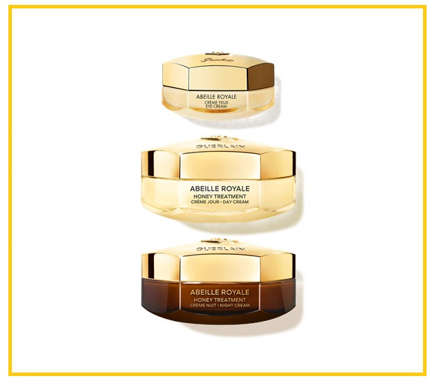 GUERLAIN 嬌蘭帝皇蜂日晚眼霜套裝 ABEILLE ROYALE 3-PIECE GIFT DUO SET