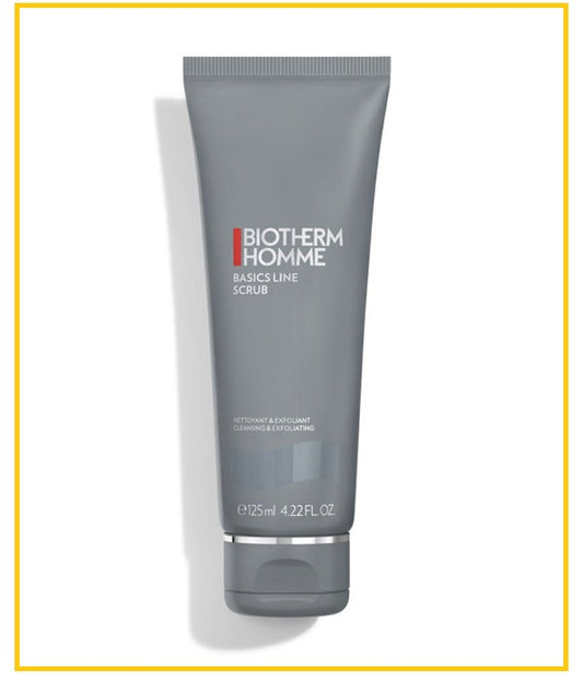 BIOTHERM 碧歐泉磨砂去角質潔面乳 HOMME BASICS LINE SCRUB 125ML