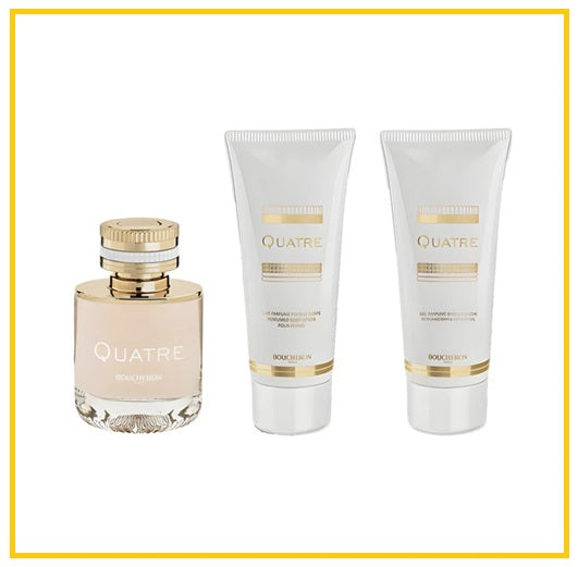BOUCHERON 寶詩龍淡香水潤膚露沐浴露套裝 LADIES QUATRE FRAGRANCES GIFT DUO SET