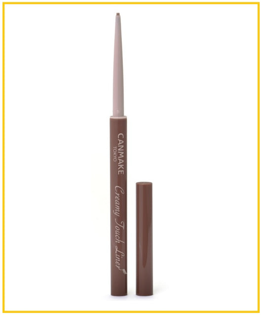 CANMAKE 柔滑眼線筆 CREAMY TOUCH LINER #02 MEDIUM BROWN 0.08G