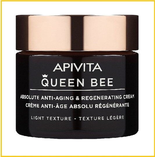 APIVITA ABSOLUTE ANTI AGING & REGENERATING CREAM LIGHT TEXTURE 50ML 鑽級蜂后再生輕柔面霜