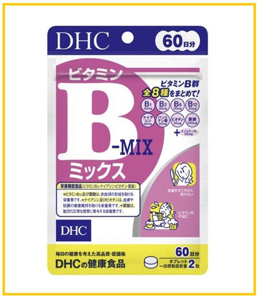 DHC 維他命B雜補充食品120粒 (60日份量) VITAMIN B MIX 120 CAPSULES (60 DAYS)