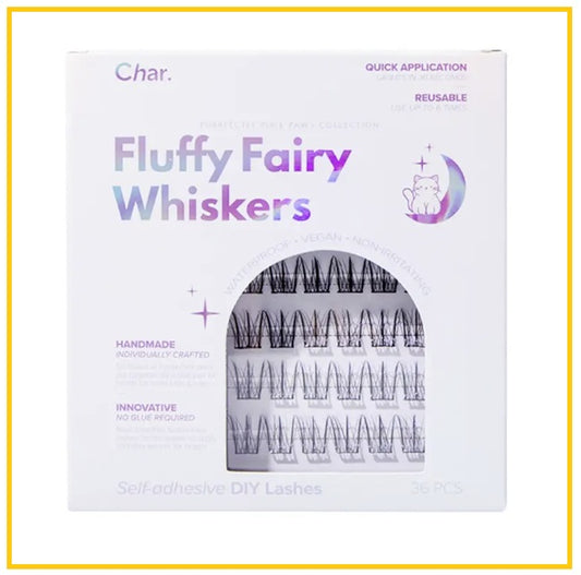 CHAR 假眼睫毛小貓爪 FLUFFY FAIRY WHISKERS 36PCS