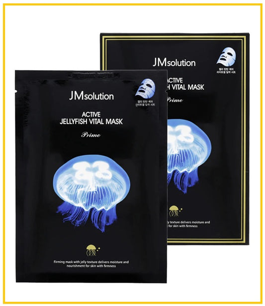 JMSOLUTION 肌司研水母補水面膜10片 ACTIVE JELLYFISH VITAL MASK 10PCS