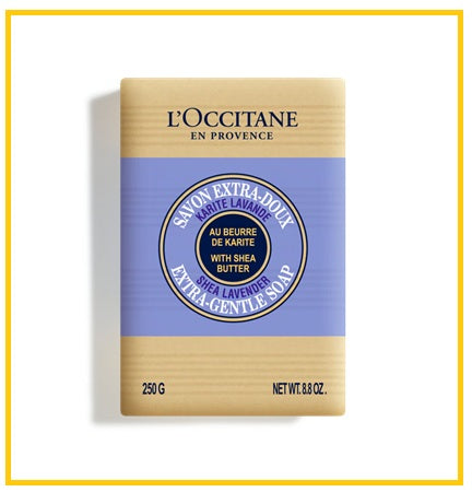 L'OCCITANE 歐舒丹乳木果薰衣草香皂 LOCCITANE SHEA BUTTER EXTRA GENTLE LAVENDER SOAP 250G