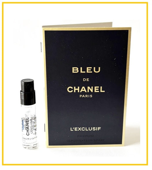 CHANEL 香奈兒男士蔚藍濃香精香水小樣 BLEU L'EXCLUSIF PARFUM 1.5ML