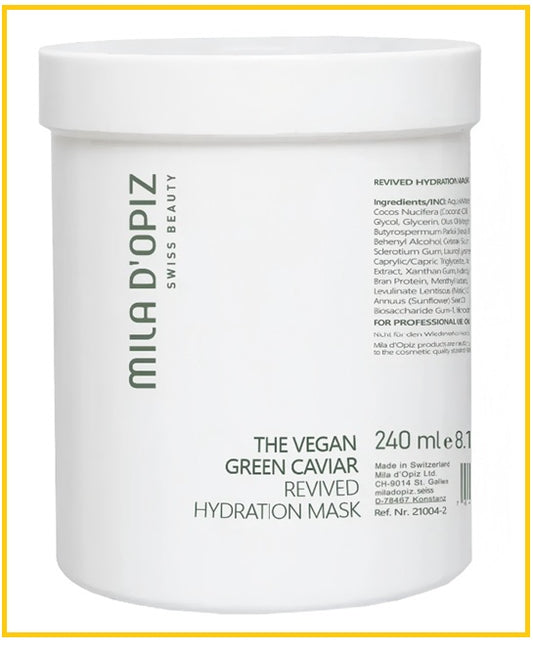 MILA D'OPIZ 米拉綠魚子海藻保濕舒敏面膜 THE VEGAN GREEN CAVIAR REVIVED HYDRATION MASK 240ML