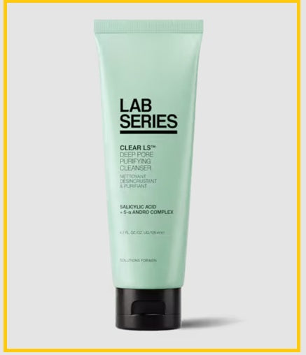 LAB SERIES 朗仕深層淨化控油潔面乳 CLEAR LS DEEP PORE PURIFYING GEL FACE WASH 125ML