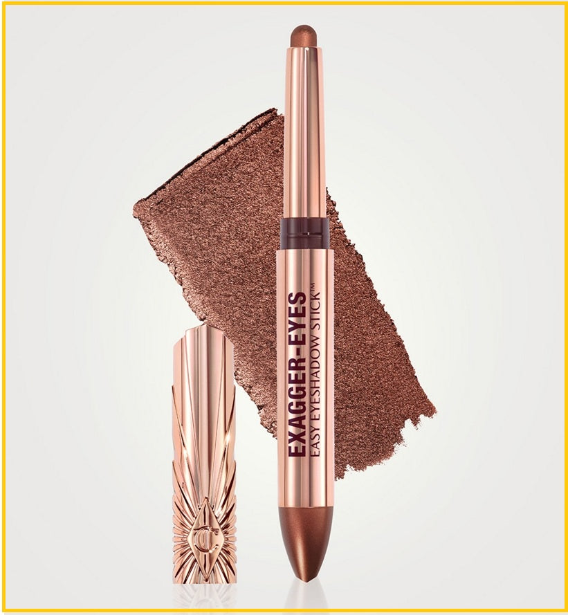 CHARLOTTE TILBURY 夏洛特眼影棒 CT EXAGGER-EYES WATERPROOF EYESHADOW STICK #AMBER HAZE / #BRONZED GARNET 1.6G