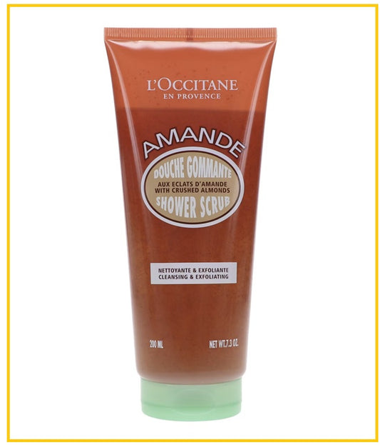 L'OCCITANE 歐舒丹甜扁桃杏仁磨砂沐浴啫喱 LOCCITANE ALMOND SHOWER SCRUB 200ML