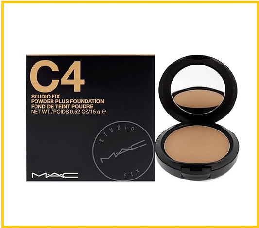 MAC 魅可乾濕兩用粉餅 STUDIO FIX POWDER PLUS FOUNDATION #C4 15G