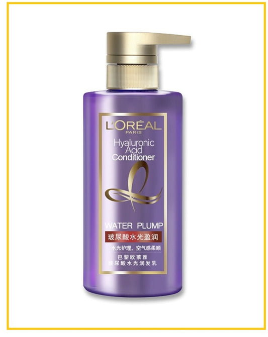L'OREAL 歐萊雅玻尿酸清爽護髮素 LOREAL PARIS HYALURONIC ACID CONDITIONER 440ML
