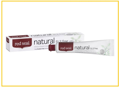 RED SEAL Natural Herbal Toothpaste #NATURAL / #PROPOLIS / #BAKING SODA 100G