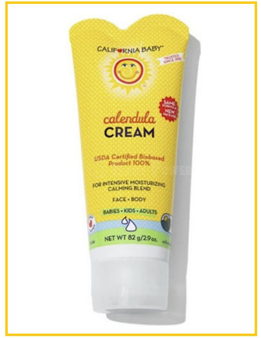 CALIFORNIA BABY 美國加州寶寶天然金盞花萬用面霜 CALENDULA CAREM 82G