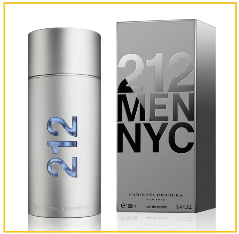 CAROLINA HERRERA Men's Eau de Toilette 212 MEN NYC 100ML