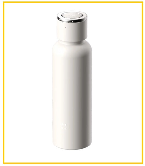 MOMAX Magnetic Music Water Bottle 1-VIBE BOTTLE MAGNETIC WIRELESS SPEAKER FLASK #BLACK / #WHITE / #ORANGE BS13D/M/W