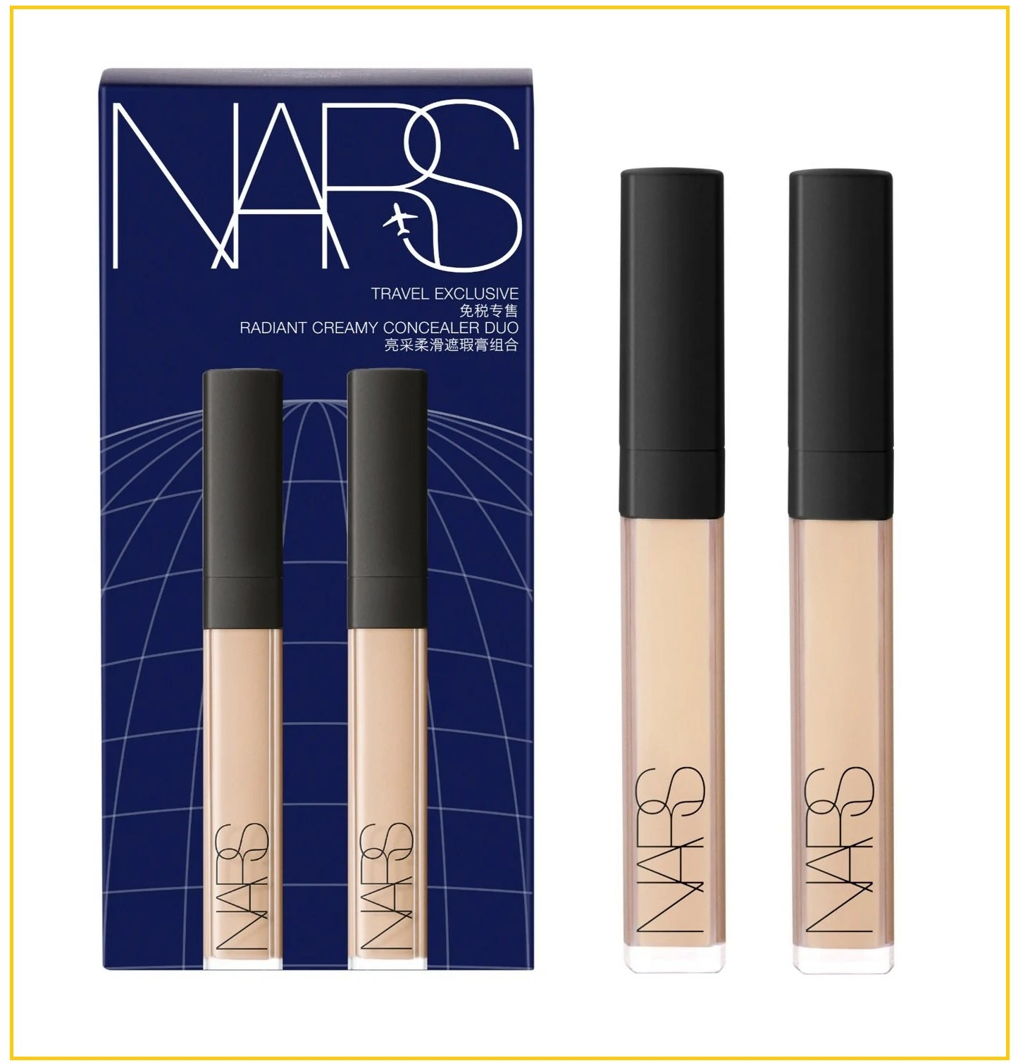 NARS 納斯遮瑕蜜套裝 RADIANT CREAMY CONCEALER #VANILLA DUO SET 6ML X2