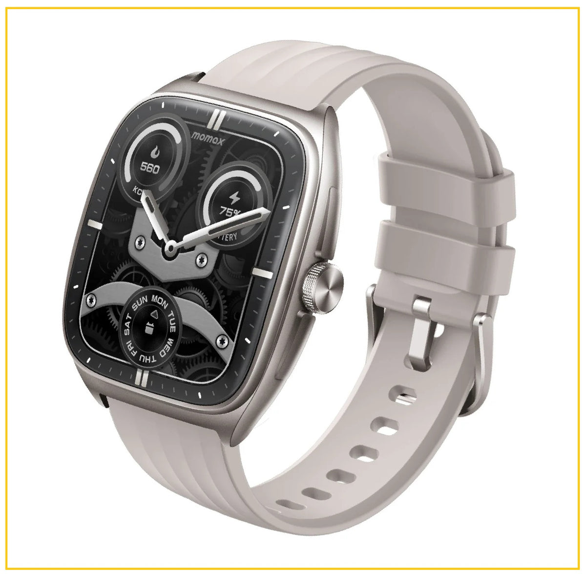 MOMAX 智能手錶 1-WEAR CURVEX SMART WATCH #BLACK / #TITANIUM SW5SD / SW5SL