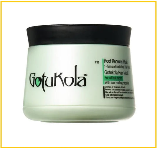 GOTUKOLA 煥新髮根髮膜 HAIR MASK WITH PEELING CAPSULES 500ML
