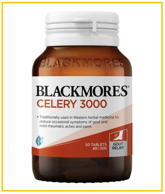 BLACKMORES 澳佳寶西芹籽50粒 CELERY 3000MG 50 TABLETS