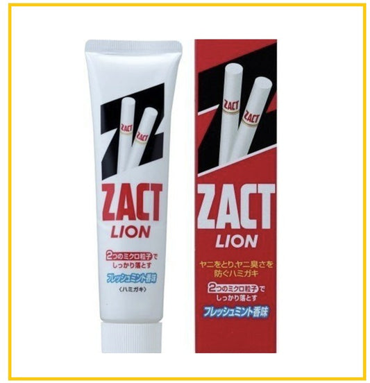 LION 獅王強效去煙漬牙垢牙膏 ZACT TOOTHPASTE 150G