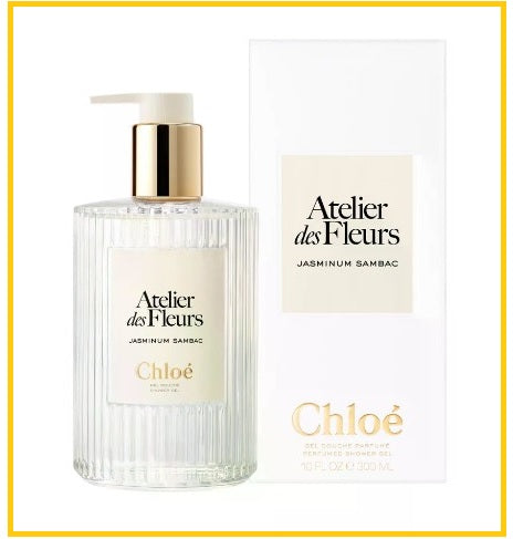 CHLOE 蔻依仙境花園煙雨茉莉沐浴露 CHLOE ATELIER DES FLEURS JASMINUM SAMBAC PERFUMED SHOWER GEL 300ML