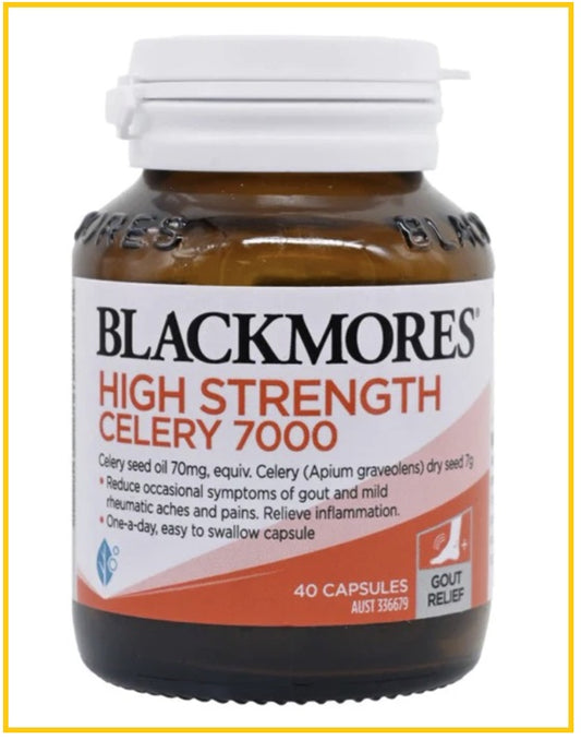 BLACKMORES 澳佳寶西芹籽40粒 CELERY 7000MG 40 CAPSULES