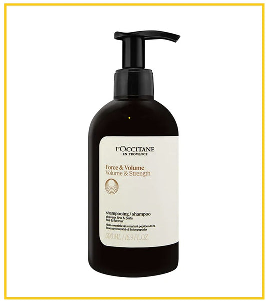 L'OCCITANE 歐舒丹5合1菁純強韌洗髮精洗頭水 LOCCITANE VOLUME & STRENGTH SHAMPOO 500ML