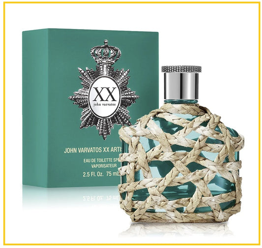 JOHN VARVATOS 約翰瓦維托斯藝術工匠藤編綠色香水 XX ARTISAN TEAL EDT 75ML / 125ML