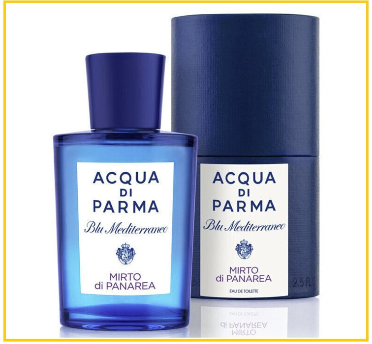 ACQUA DI PARMA 帕爾瑪之水桃金娘加州桂中性淡香水 BLU MEDITERRANEO MIRTO DI PANAREA EDT 30ML / 75ML / 100ML / 150ML