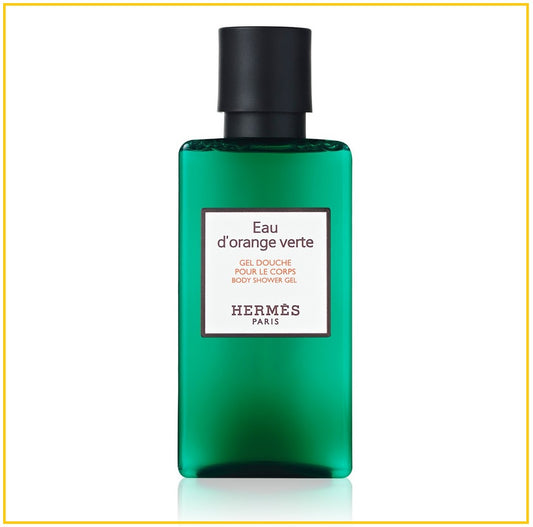 HERMES 愛馬仕橘綠之泉沐浴露 EAU D'ORANGE VERTE BODY SHOWER GEL 80ML