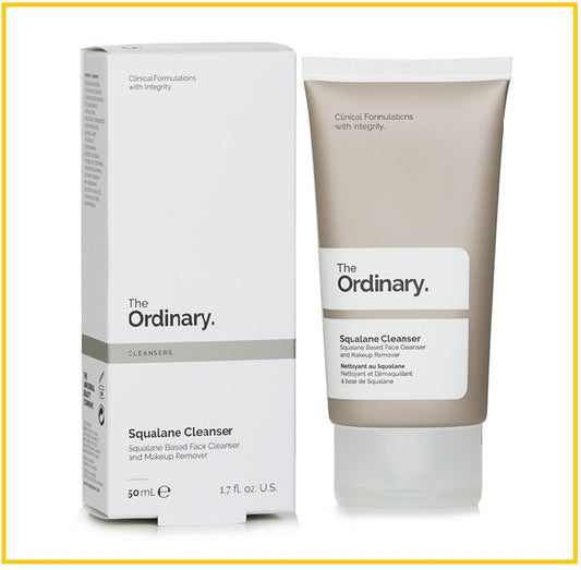THE ORDINARY 角鯊烷清透潔面乳洗面奶 SQUALANE CLEANSER 50ML