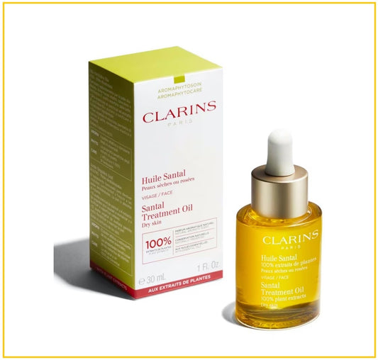 CLARINS 嬌韻詩三檀護理油 SANTAL FACE TREATMENT OIL 30ML