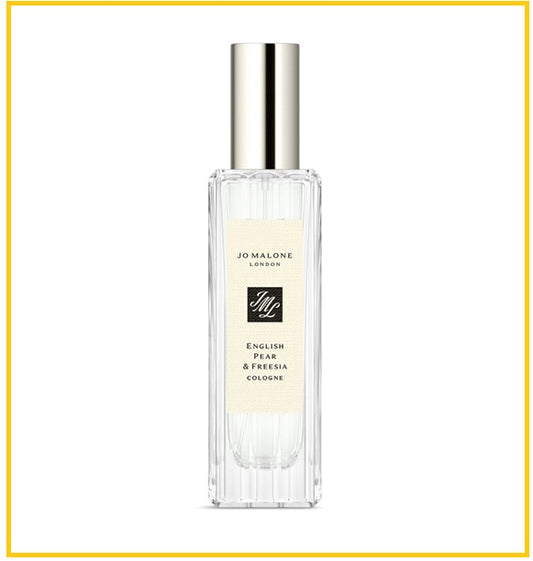 JO MALONE 祖瑪瓏英國梨與小蒼蘭古龍水 (工藝玻璃限量版) ENGLISH PEAR & FREESIA COLOGNE (FLUTED BOTTLE) 30ML
