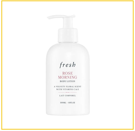 FRESH 馥蕾詩晨露玫瑰香身体乳 ROSE MORNING BODY LOTION 300ML