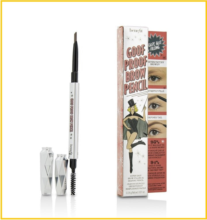 BENEFIT 貝玲妃豐盈眉筆 GOOF PROOF EYEBROW PENCIL #3 / #3.5 / #4.5 0.34G