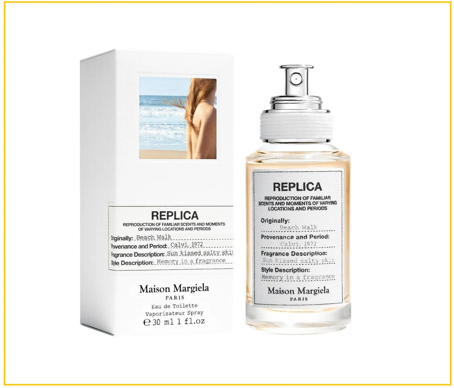 MAISON MARGIELA 馬吉拉沙灘漫步淡香水 MMM REPLICA BEACH WALK EAU DE TOILETTE SPRAY 30ML / 100ML