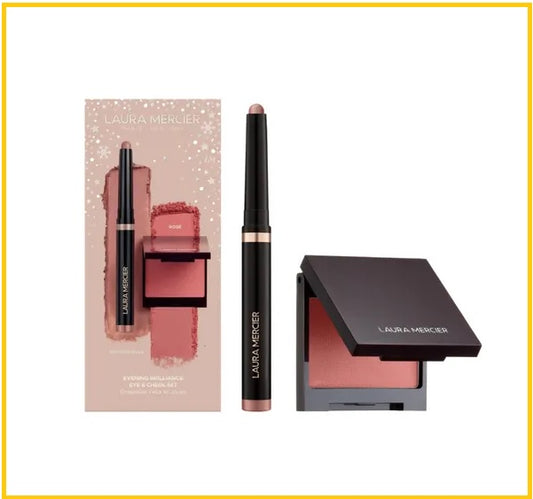 LAURA MERCIER 羅拉眼影筆腮紅胭脂套裝 LMM H24 MODERN CAPTIVATING ROSE EYE & CHEEK DUO SET