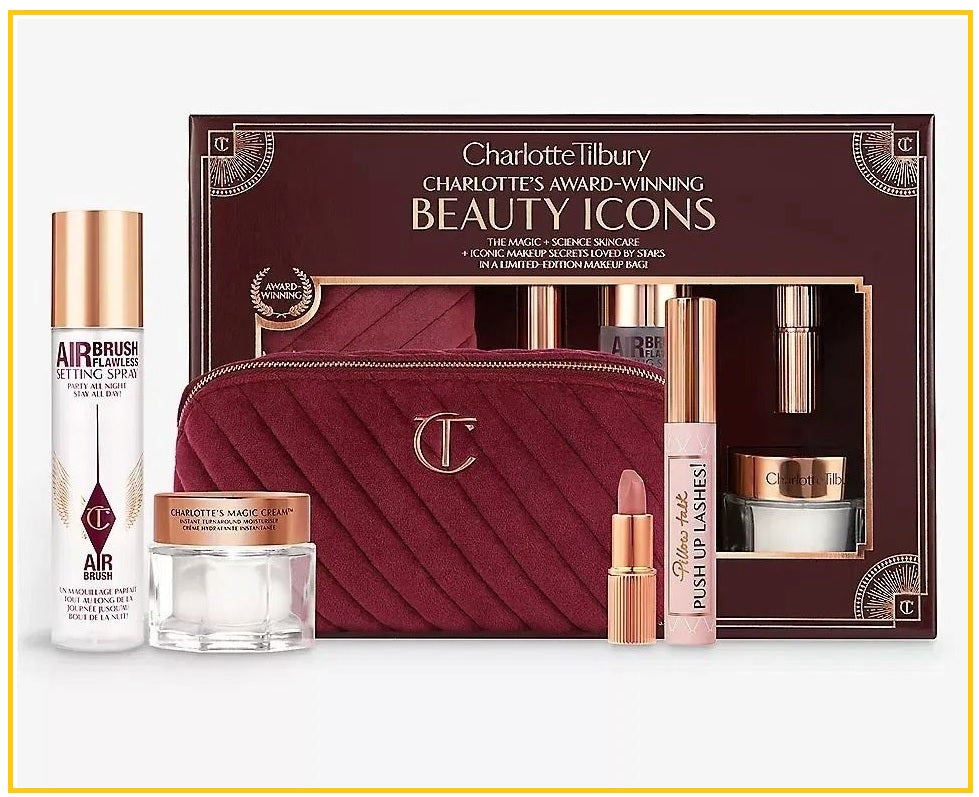 CHARLOTTE TILBURY 夏洛特魔法護膚限量4件套裝 CT AWARD WINNING BEAUTY ICONS DUO SET (LIMITED EDITION)