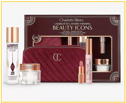 CHARLOTTE TILBURY 夏洛特魔法護膚限量4件套裝 CT AWARD WINNING BEAUTY ICONS DUO SET (LIMITED EDITION)