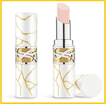 YVES SAINT LAURENT 聖羅蘭大理石潤口紅唇膏 YSL ROUGE VOLUPTE CANDY GLAZE DOUBLE CARE BALM #2 3.2G